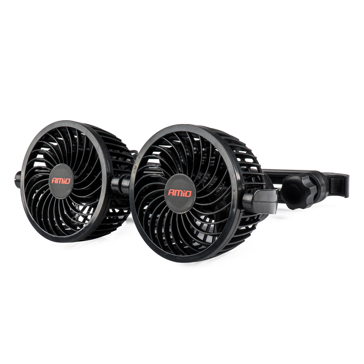 ΑΝΕΜΙΣΤΗΡΑΣ ΔΙΠΛΟΣ 12V 2χ4108cm ΜΕ ΦΙΣ ΑΝΑΠΤΗΡΑ2 USB 5V  ΣΤΗΡΙΞΗ ΣΤΟ ΠΡΟΣΚΕΦΑΛΟ ΑMiO - 1 TEM