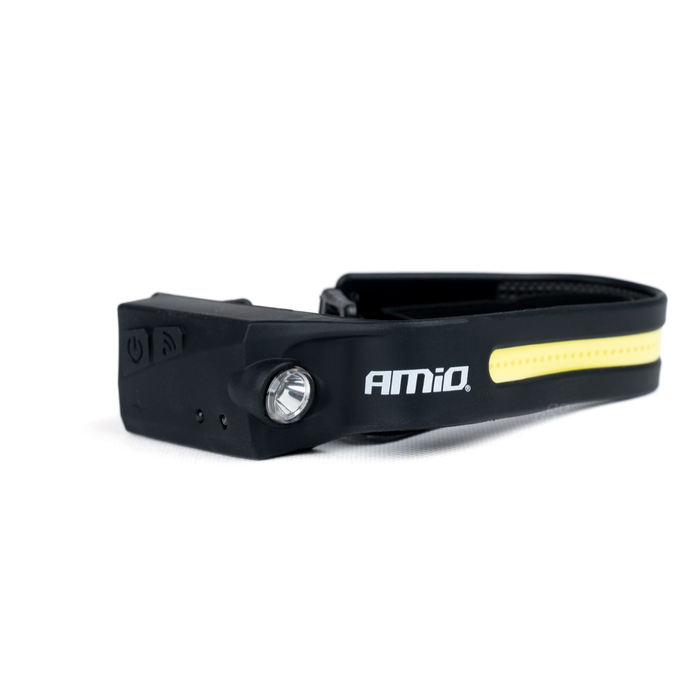 ΦΑΚΟΣ ΚΕΦΑΛΗΣ ΕΡΓΑΣΙΑΣ LED USB-C 1200mAh XPECOB ΕΠΑΝΑΦΟΡΤΙΖΟΜΕΝΟΣ AMIO - 1 TEM