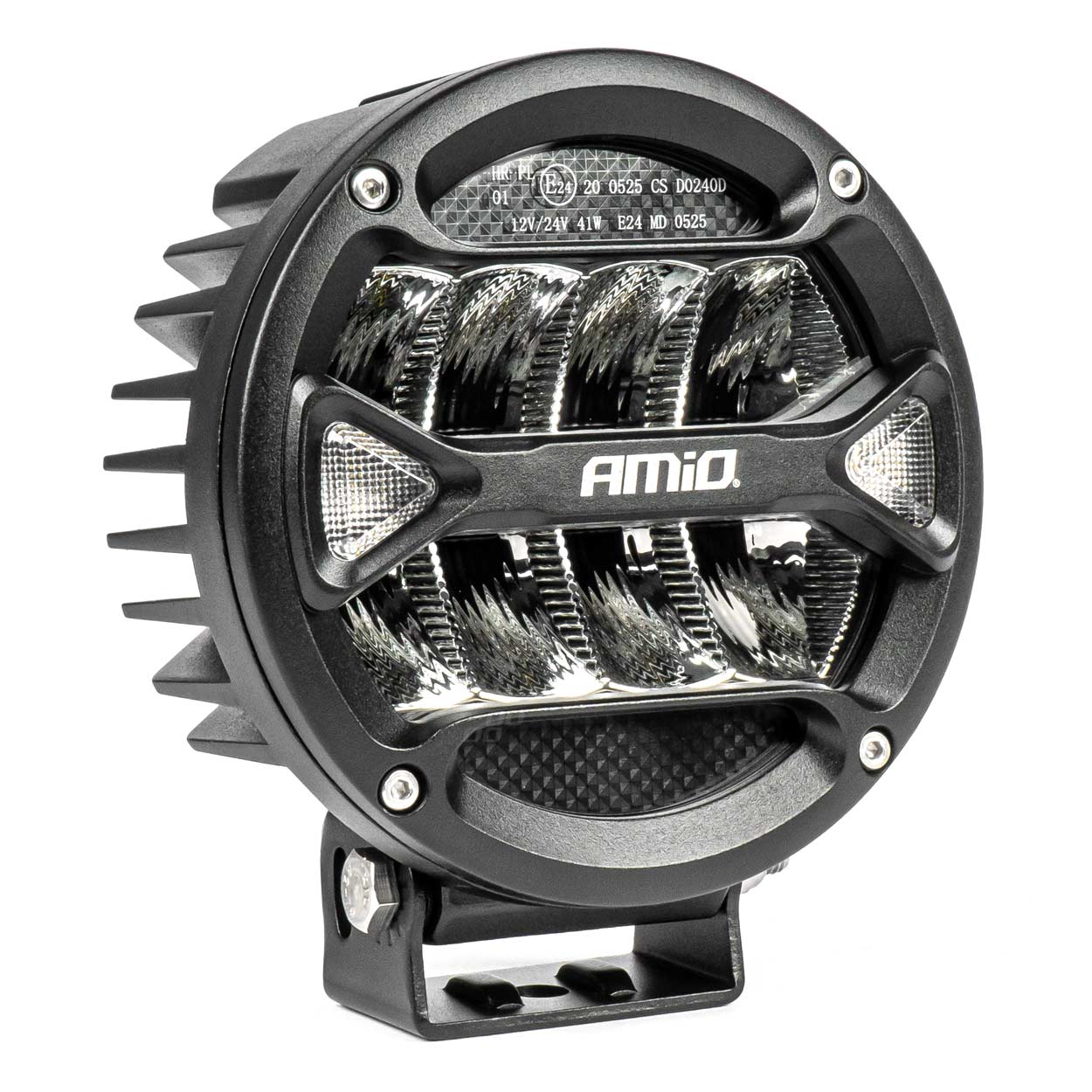 Amio - ΠΡΟΒΟΛΕΑΣ ΟΔΗΓΗΣΗΣ ΣΤΡΟΓΓΥΛΟΣ IP67 3600lm 10-30V - 41W - 6000K - 9 LED - 146x146x82mm - 1 ΤΕΜ. (03869/AM)