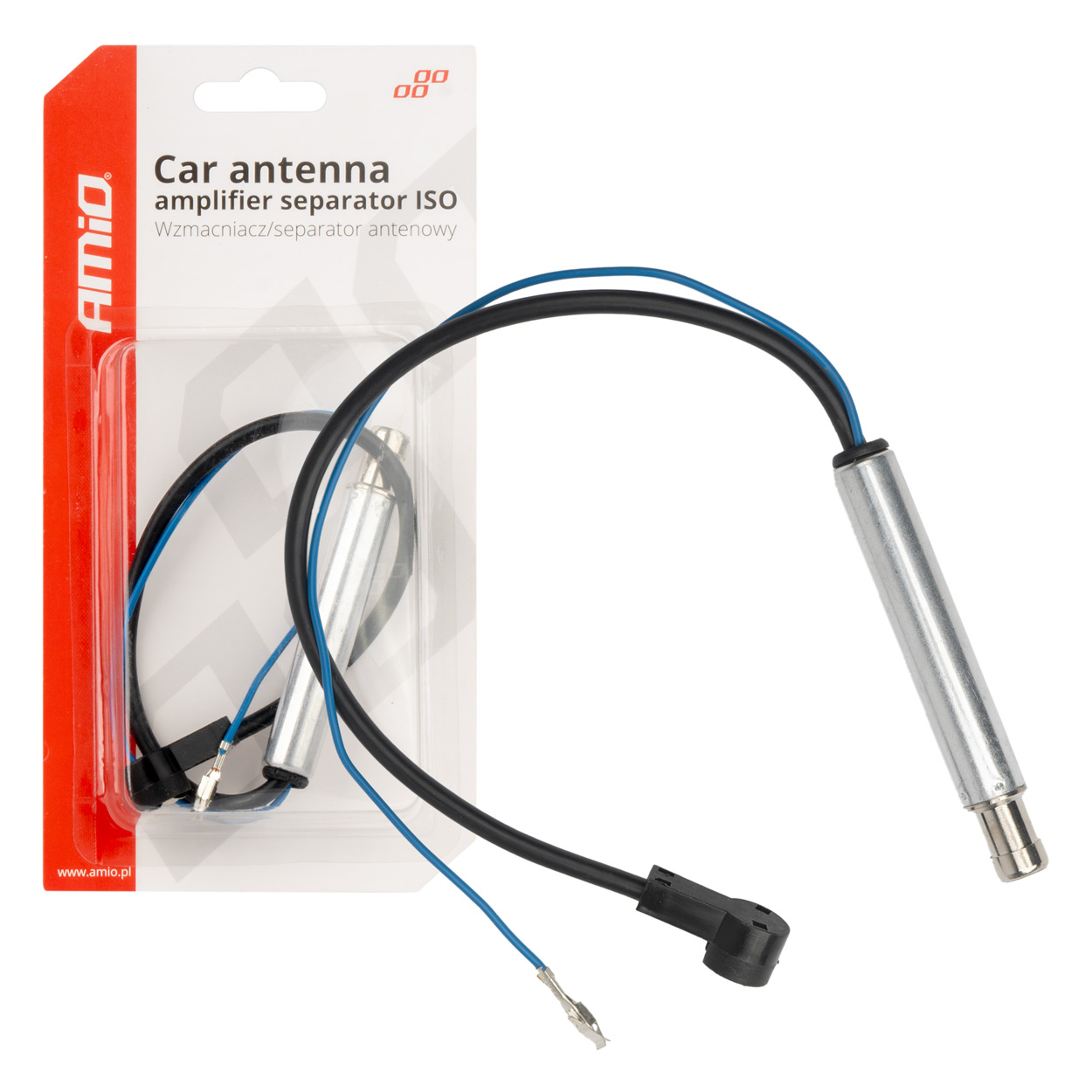 Amio - ΕΝΙΣΧΥΤΗΣ ΣΗΜΑΤΟΣ ΚΕΡΑΙΑΣ 12V/24V - AM/FM - 1 τεμ. (04131/AM)
