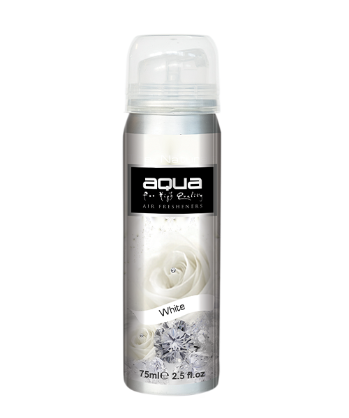 Aqua - ΑΡΩΜΑΤΙΚΟ ΑΥΤΟΚΙΝΗΤΟΥ ΣΕ ΣΠΡΕΙ (SPRAY) ΜΕ ΑΡΩΜΑ WHITE MUSK FLOWERS SERIES 75ml AQUA - 1 TEM. (10-205/AQ)