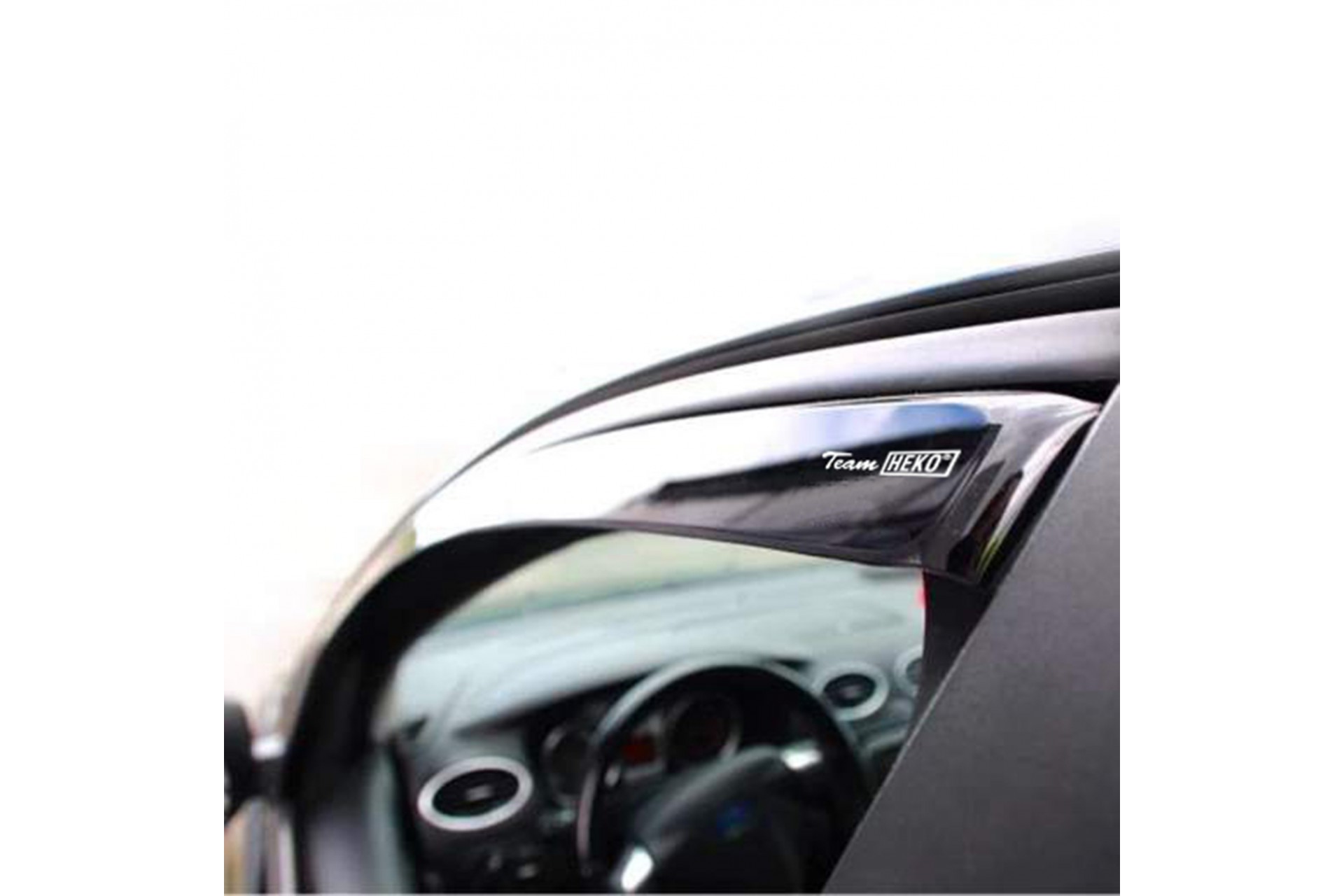 ΑΝΕΜΟΘΡΑΥΣΤΕΣ ΓΙΑ VOLVO S40 4D 2004-2012 ΣΕΤ ΑΥΤΟΚΙΝΗΤΟΥ ΑΠΟ ΕΥΚΑΜΠΤΟ ΦΙΜΕ ΠΛΑΣΤΙΚΟ HEKO - 4 ΤΕΜ.