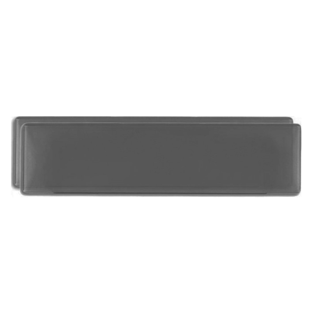 ΠΡΟΣΤΑΤΕΥΤΙΚΟ ΤΖΑΜΙ ΠΙΝΑΚΙΔΑΣ MEDIUM BLACK ΦΙΜΕ ΝΕΟΥ ΤΥΠΟΥ 527 Χ 12 cm ΠΛΑΣΤΙΚΟ - 2 ΤΕΜ