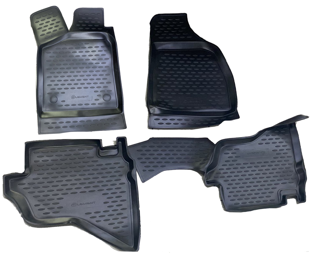ΜΑΡΚΕ ΠΑΤΑΚΙΑ ΣΕ ΣΚΑΦΗ TPE ΛΑΣΤΙΧΟ ΓΙΑ FORD RANGER 2007-2011  ΣΕ ΜΑΥΡΟ ΧΡΩΜΑ NOVLINE - 4 ΤΕΜ