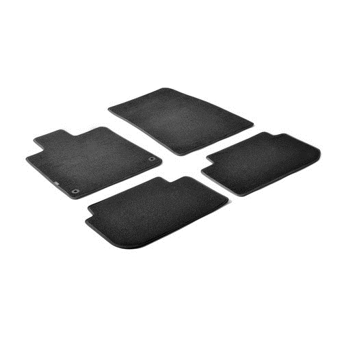 ΜΑΡΚΕ ΠΑΤΑΚΙΑ EXECUTIVE ΜΟΚΕΤΑ ΓΙΑ PEUGEOT 407 4D 052004-052011  PEUGEOT 407 SW 092004-122011 ΣΕ ΜΑΥΡΟ ΧΡΩΜΑ ME ΚΟΥΜΠΩΜΑΤΑ LAMPA - 4 ΤΕΜ