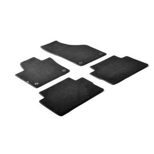 ΜΑΡΚΕ ΠΑΤΑΚΙΑ EXECUTIVE ΜΟΚΕΤΑ ΓΙΑ SEAT ALHAMBRA 102010-032021  VOLKSWAGEN SHARAN 102010-072020 ΣΕ ΜΑΥΡΟ ΧΡΩΜΑ ΜΕ ΚΟΥΜΠΩΜΑΤΑ LAMPA - 4 ΤΕΜ