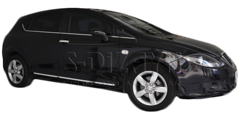 ΔΑΧΤΥΛΙΔΙ ΦΛΑΣ ΧΡΩΜΙΟ 2ΤΕΜ ΓΙΑ SEAT LEON HB 5D3D 2000-2012