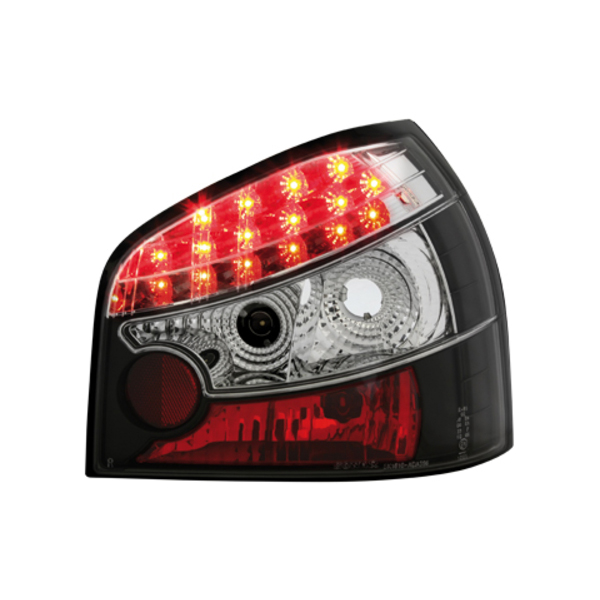 Πισινά Φανάρια diederichs Audi A3 8L 96-04 Μαύρο-LED