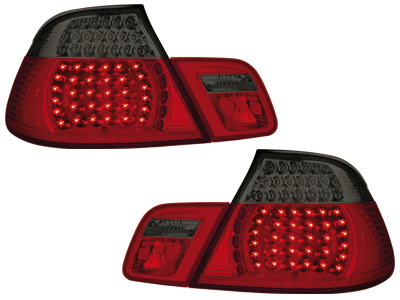 Πισινά Φανάρια diederichs Bmw 3ER E46 Coupe 98-03 (Κόκκινο/Φιμέ-LED)