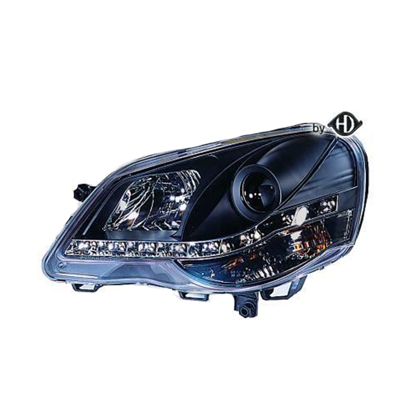 Φανάρια diederichs dayline VW POLO 9N3 05-09 Μαύρα