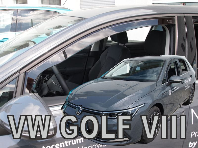 ΑΝΕΜΟΘΡΑΥΣΤΕΣ ΓΙΑ VW GOLF 8 VARIANT 5D 2020+ ΣΕΤ ΑΥΤΟΚΙΝΗΤΟΥ ΑΠΟ ΕΥΚΑΜΠΤΟ ΦΙΜΕ ΠΛΑΣΤΙΚΟ HEKO - 4 ΤΕΜ.