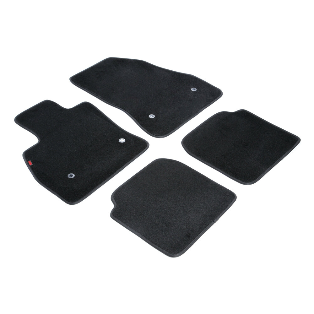 ΜΑΡΚΕ ΠΑΤΑΚΙΑ EXECUTIVE ΜΟΚΕΤΑ ΓΙΑ FIAT 500L 092012-052017 ΣΕ ΜΑΥΡΟ ΧΡΩΜΑ ME ΚΟΥΜΠΩΜΑΤΑ LAMPA - 4 ΤΕΜ
