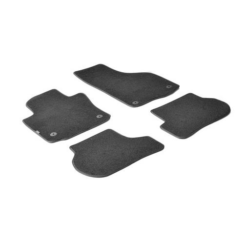 ΜΑΡΚΕ ΠΑΤΑΚΙΑ EXECUTIVE ΜΟΚΕΤΑ ΓΙΑ SEAT ALTEA 042004-2012  SEAT ALTEA XL 012006-2015 ΣΕ ΜΑΥΡΟ ΧΡΩΜΑ ME ΚΟΥΜΠΩΜΑΤΑ LAMPA - 4 ΤΕΜ