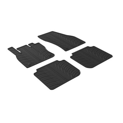 ΜΑΡΚΕ ΠΑΤΑΚΙΑ ΣΕ ΣΚΑΦΗ ΛΑΣΤΙΧΟ ΓΙΑ SKODA KODIAQ 5D 042017 SUMISURA ΣΕ ΜΑΥΡΟ ΧΡΩΜΑ ME ΚΟΥΜΠΩΜΑΤΑ LAMPA - 4 ΤΕΜ