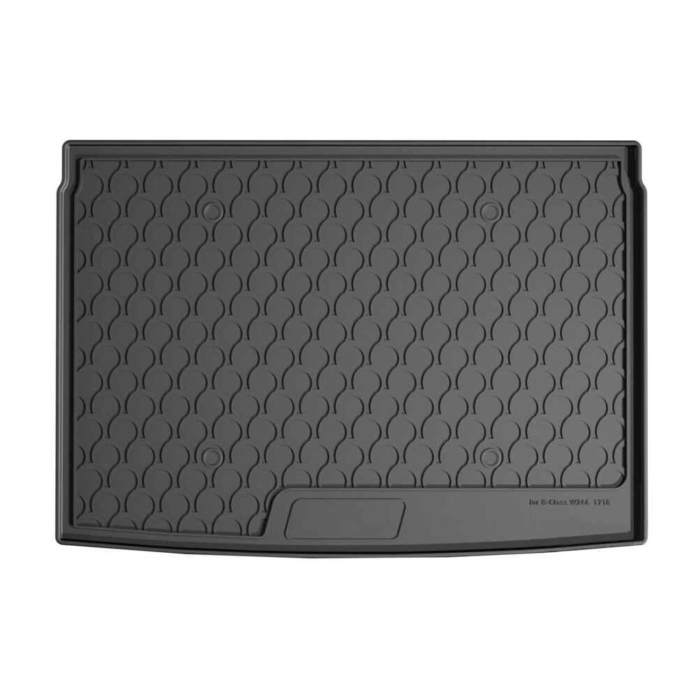 ΜΑΡΚΕ ΠΑΤΑΚΙ ΣΚΑΦΗ ΠΟΡΤ ΜΠΑΓΚΑΖ ΓΙΑ MERCEDES B CLASS W246 2011-2019 ΚΑΤΩ ΕΠΙΠΕΔΟ SUMISURA TRUNK MAT ΑΠΟ ΑΟΣΜΟ ΜΗ ΤΟΞΙΚΟ ΟΙΚΟΛΟΓΙΚΟ ΚΑΙ ΑΝΑΚΥΚΛΩΣΙΜΟ ΣΥΝΘΕΤΙΚΟ ΛΑΣΤΙΧΟ ΣΕ ΜΑΥΡΟ ΧΡΩΜΑ ΜΕ ΥΠΟΔΟΧΗ ΓΙΑ ΠΡΟΕΚΤΑΣΗ L25198 - L25199 LAMPA - 1 ΤΕΜ