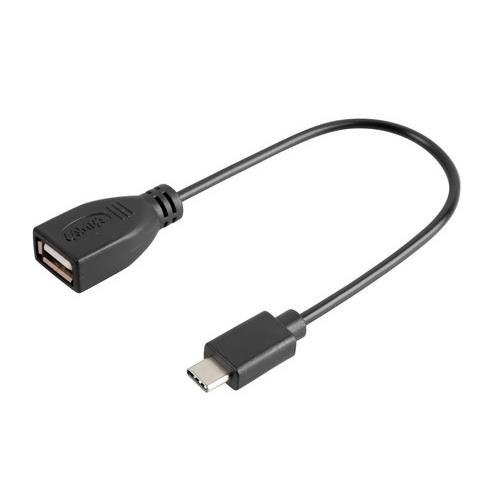 ΚΑΛΩΔΙΟ ΑΝΤΑΠΤΟΡΑΣ ΣΥΝΔΕΣΗΣ USBUSB TYPE-C 20 cm