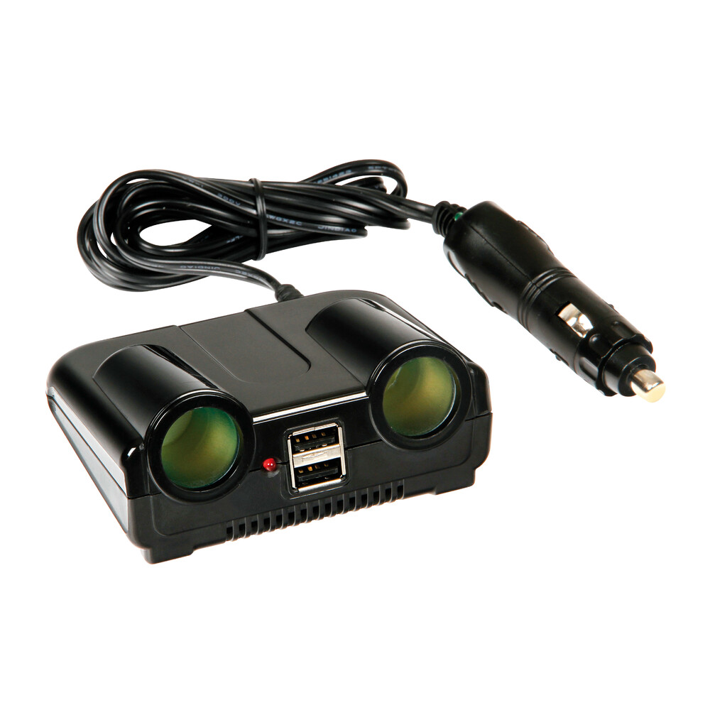 ΑΝΤΑΠΤΟΡΑΣ 2ΠΛΟΣ ΑΝΑΠΤΗΡΑ  2USB 1224V