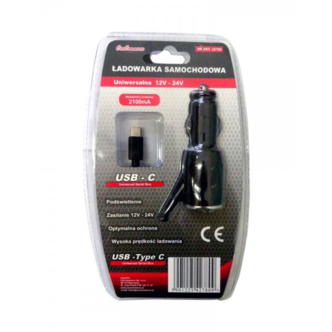 ΦΟΡΤΙΣΤΗΣ ΑΝΑΠΤΗΡΑ 1224V - 2100 mA ΜΕ USB TYPE C