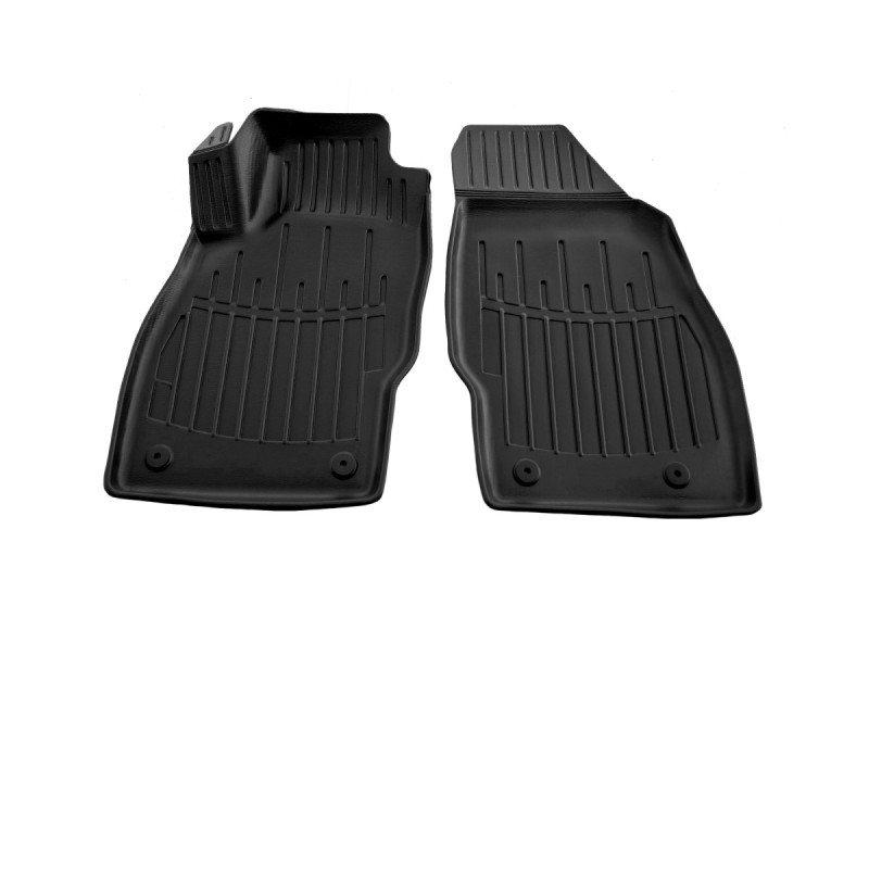 Race Axion - Πατάκια Για Opel Corsa D (S07) 2006-2014 5πορτο Λάστιχο Σκαφάκια Προστατευτικά Με Κουμπώματα υλικό Λάστιχο για Επιβατικά Αυτοκίνητα - 2 τεμ. (5015052/ST)