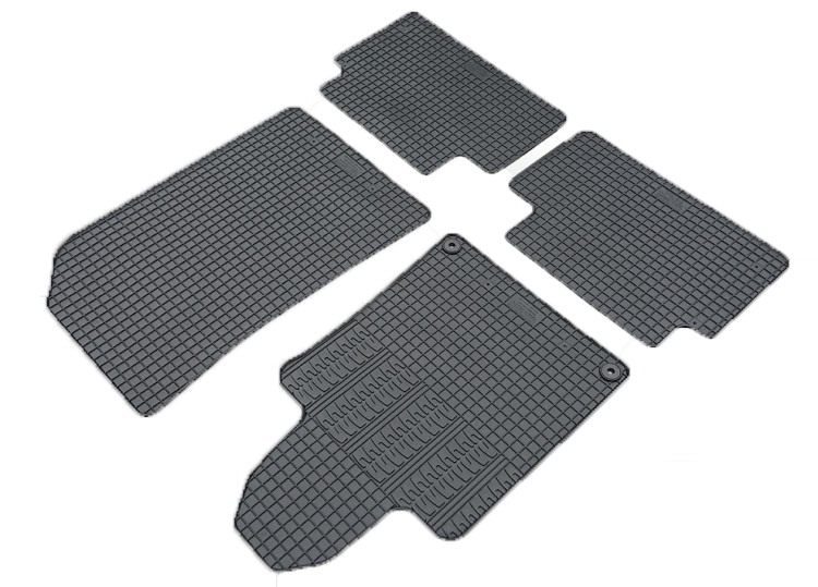 Cik - ΠΑΤΑΚΙΑ ΑΥΤΟΚΙΝΗΤΟΥ ΑΠΟ ΛΑΣΤΙΧΟ ΓΙΑ PEUGEOT 508 2011-2018 ΣΕ ΜΑΥΡΟ ΧΡΩΜΑ ΜΕ ΚΟΥΜΠΩΜΑΤΑ - 4 ΤΕΜ. (RM.PE.0016/CK)