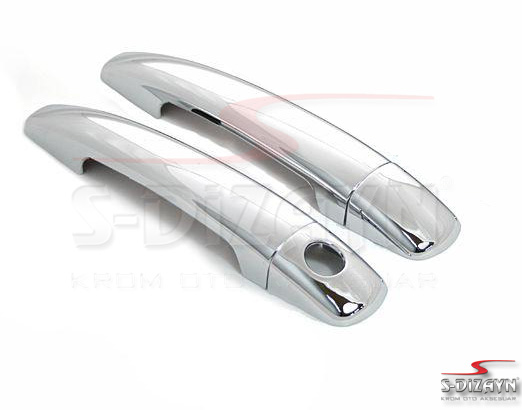 ΧΕΡΟΥΛΙΑ ΠΟΡΤΑΣ ΓΙΑ CITROEN C4 HB 3D 05-10  ΧΡΩΜΙΟ ΜΕΤΑΛΛΙΚΑ 2ΠΟΡΤΕΣ 2ΤΕΜ