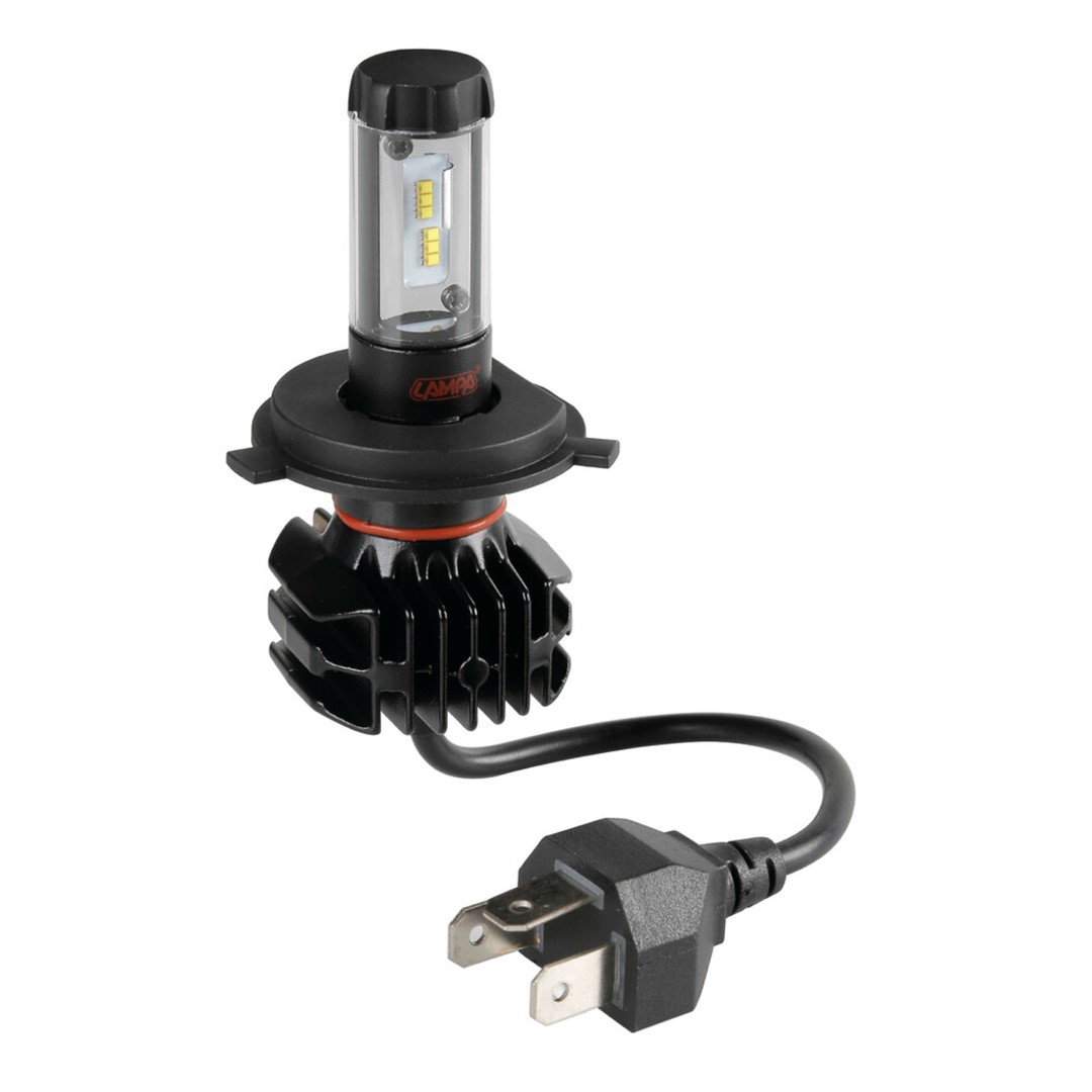 H4 9-32V 3000-10000K 2250lm 25W P43t HALO LED PRO-BIKE 1 12LED ZES 1ΤΕΜ LED KIT