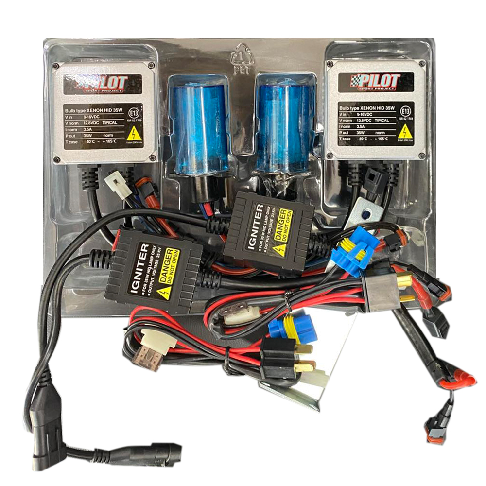 H4 HID 6.500K KIT XENON BI-XENON LAMPA - 2 τεμ.
