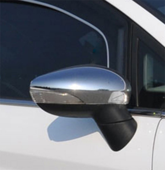ΚΑΠΑΚΙΑ ΚΑΘΡΕΠΤΗ ΧΡΩΜΙΟΥ ΜΕΤΑΛΛΙΚΑ ΓΙΑ FORD FIESTA 2015 D HB