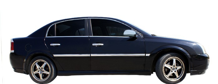ΔΙΑΚΟΣΜΗΤΙΚΗ ΦΑΣΑ ΠΟΡΤΑΣ ΧΡΩΜΙΟ 4ΤΕΜ. ΓΙΑ OPEL VECTRA C 4/5D 2002-2008