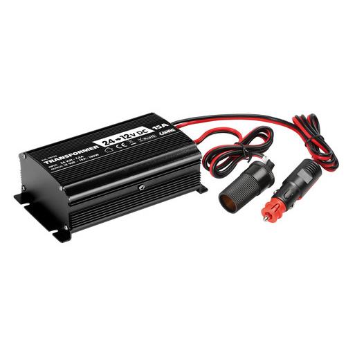 ΜΕΤΑΣΧΗΜΑΤΙΣΤΗΣ ΑΝΑΠΤΗΡΑ ΑΠΟ 24V 75Α ΣΕ 12V 15A 180W ΜΕ ΚΑΛΩΔΙΟ 75cm