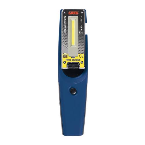 ΦΑΚΟΣ GL-6 1224230VUSB COB LED 250lm 4W 7000K PRO-SERIES ΑΔΙΑΒΡΟΧΟΣ ΜΕ ΜΑΓΝΗΤΙΚΗ ΒΑΣΗΓΑΝΤΖΟΣ