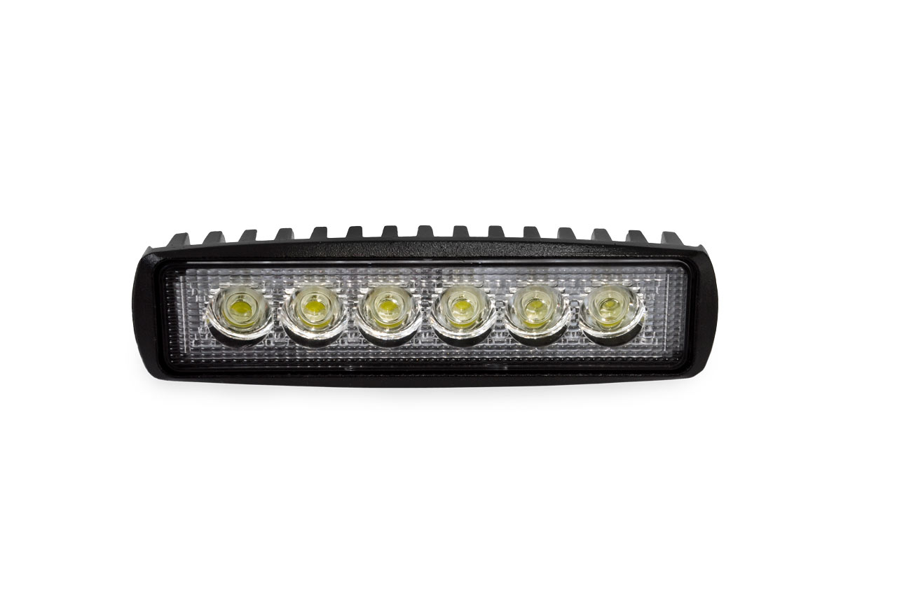 ΠΡΟΒΟΛΕΑΣ ΕΡΓΑΣΙΑΣ DAYLINE WL01 FLAT 960V - 18W - 6000K - 6 LED ΛΕΥΚΟΨΥΧΡΟ - 160 Χ 43 Χ 42 mm AMiO - 1 ΤΕΜ