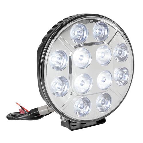 ΠΡΟΒΟΛΕΑΣ ORION 9-36V 12LED 120W 8400LM 6000K 215mm ΧΡΩΜΙΟ ΑΔΙΑΒΡΟΧΟΣ 1ΤΕΜ