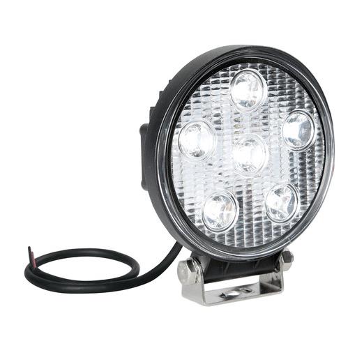 ΠΡΟΒΟΛΕΑΣ ΕΡΓΑΣΙΑΣ ΣΤΡΟΓΓΥΛΟΣ  WL-16 - 6 LED 18W 10-30V 137x116x42 mm BASIC LINE - 1 ΤΕΜ