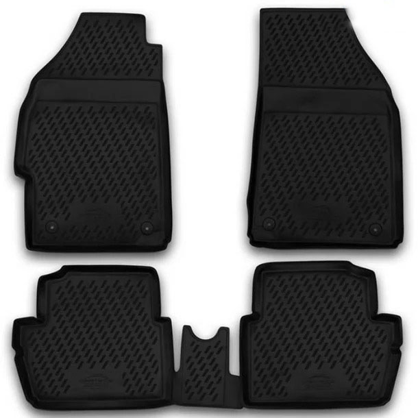 ΜΑΡΚΕ ΠΑΤΑΚΙΑ ΣΕ ΣΚΑΦΗ TPE ΛΑΣΤΙΧΟ ΓΙΑ CHEVROLET SPARK 2010-2013  ΣΕ ΜΑΥΡΟ ΧΡΩΜΑ NOVLINE - 4 ΤΕΜ