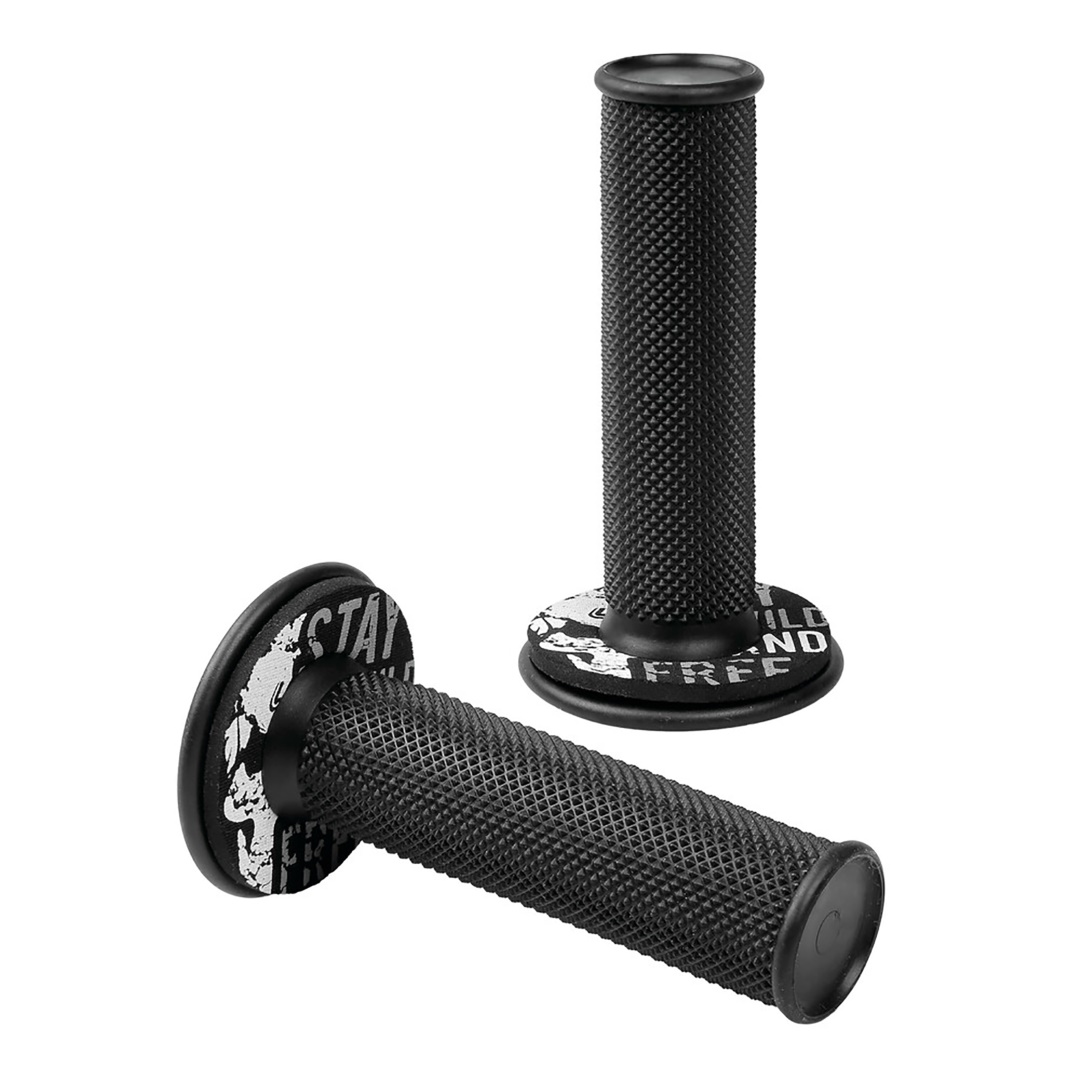 ΧΕΡΟΥΛΙΑ MOTO DONUT OFF-ROAD ΜΑΥΡΑΓΚΡΙ 22MM25MM 12CM 2ΤΕΜ