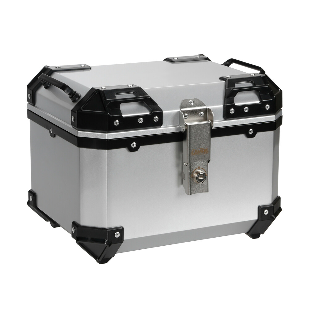 Lampa – Βαλιτσάκι Μοτοσυκλέτας T-Box 35L Ασημί για Ασφαλή Μεταφορά Εξοπλισμού με Σύστημα Γρήγορης Απελευθέρωσης – 1 Τεμ. (9166.6-LM)