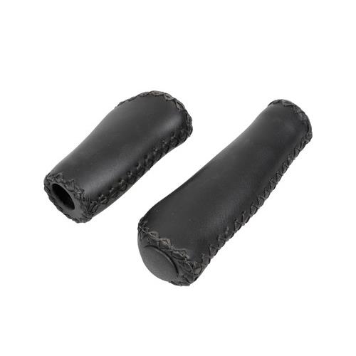 ΧΕΙΡΟΛΑΒΕΣ ΠΟΔΗΛΑΤΟΥ ΔΕΡΜΑΤΙΝΑ VINTAGE 13592mm 22mm GRIP SHIFT ΜΑΥΡΟ 2ΤΕΜ
