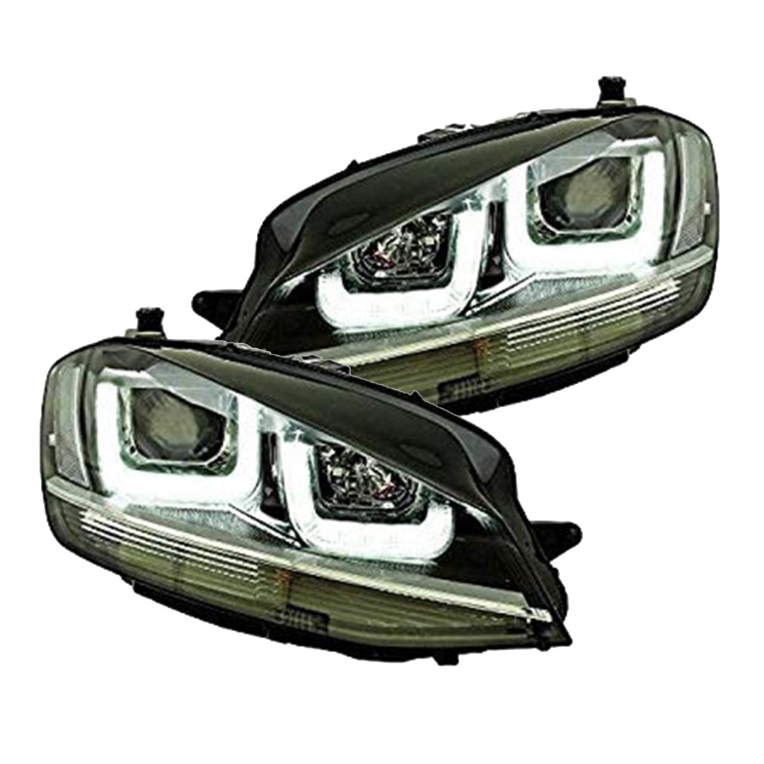 ΦΑΝΑΡΙΑ ΓΙΑ VW GOLF 7 3D5D 2012 TUBELIGHT CHROME - 2 ΤΕΜ