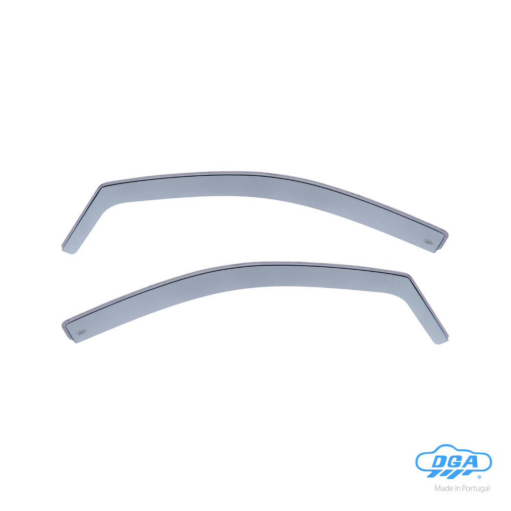 ΖΕΥΓΑΡΙ ΜΠΡΟΣΤΙΝΟΙ ΑΝΕΜΟΘΡΑΥΣΤΕΣ ΓΙΑ FORD RANGER / RAPTOR III 4D 2012-2022 ΑΠΟ ΕΥΚΑΜΠΤΟ ΧΥΤΟ ΑΚΡΥΛΙΚΟ ΓΥΑΛΙ (CAST ACRYLIC GLASS) DGA - 2 ΤΕΜ.