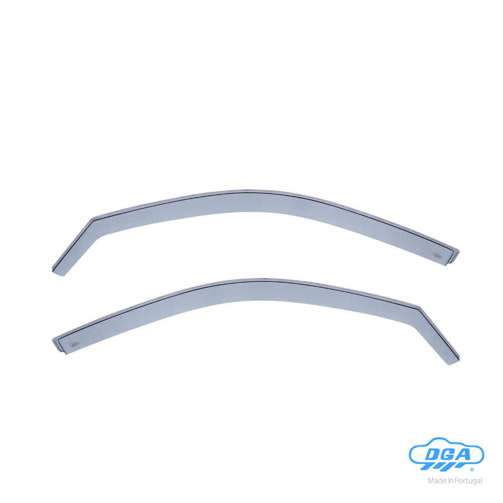ΖΕΥΓΑΡΙ ΜΠΡΟΣΤΙΝΟΙ ΑΝΕΜΟΘΡΑΥΣΤΕΣ ΓΙΑ VW GOLF 4 3D 10/1997-2004 ΑΠΟ ΕΥΚΑΜΠΤΟ ΧΥΤΟ ΑΚΡΥΛΙΚΟ ΓΥΑΛΙ  (CAST ACRYLIC GLASS) DGA - 2 ΤΕΜ.