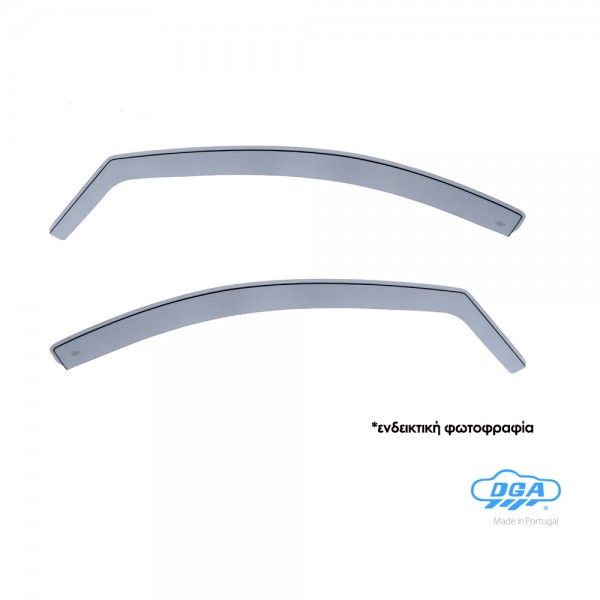 ΖΕΥΓΑΡΙ ΜΠΡΟΣΤΙΝΟΙ ΑΝΕΜΟΘΡΑΥΣΤΕΣ ΓΙΑ VW PASSAT 4/5D 2014+ ΑΠΟ ΕΥΚΑΜΠΤΟ ΧΥΤΟ ΑΚΡΥΛΙΚΟ ΓΥΑΛΙ (CAST ACRYLIC GLASS) DGA - 2 ΤΕΜ.