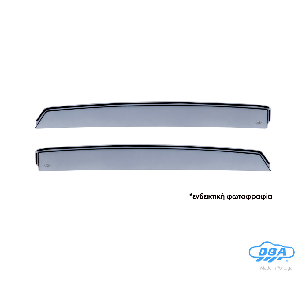ΖΕΥΓΑΡΙ ΠΙΣΩ ΑΝΕΜΟΘΡΑΥΣΤΕΣ ΓΙΑ PEUGEOT 2008 2019-2023 5D ΑΠΟ ΕΥΚΑΜΠΤΟ ΧΥΤΟ ΑΚΡΥΛΙΚΟ ΓΥΑΛΙ  (CAST ACRYLIC GLASS) DGA - 2 ΤΕΜ.