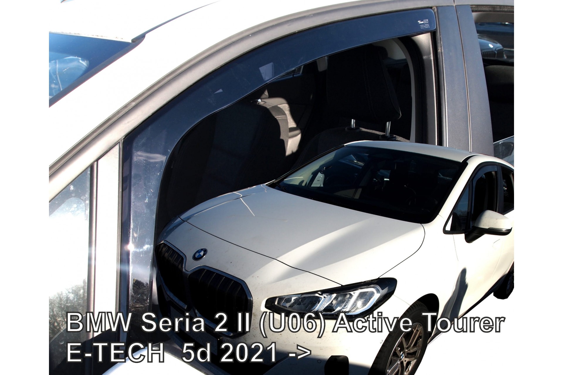 ΑΝΕΜΟΘΡΑΥΣΤΕΣ ΓΙΑ BMW 2 ACTIVE TOURER (U06) 5D 2021+  ΣΕΤ ΑΥΤΟΚΙΝΗΤΟΥ ΑΠΟ ΕΥΚΑΜΠΤΟ ΦΙΜΕ ΠΛΑΣΤΙΚΟ HEKO - 4 ΤΕΜ.