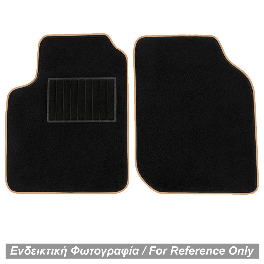 ΠΑΤΑΚΙΑ ΜΟΚΕΤΑ ΓΙΑ MERCEDES SMART 450 1998-2006 ΜΑΥΡΟ ΜΕ ΜΠΕΖ ΡΕΛΙ RACE AXION - 2 ΤΕΜ.