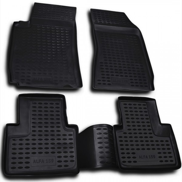 ΜΑΡΚΕ ΠΑΤΑΚΙΑ ΣΕ ΣΚΑΦΗ TPE ΛΑΣΤΙΧΟ ΓΙΑ LANDROVER DISCOVERY 3 102004-082009  ΣΕ ΜΑΥΡΟ ΧΡΩΜΑ NOVLINE - 4 ΤΕΜ