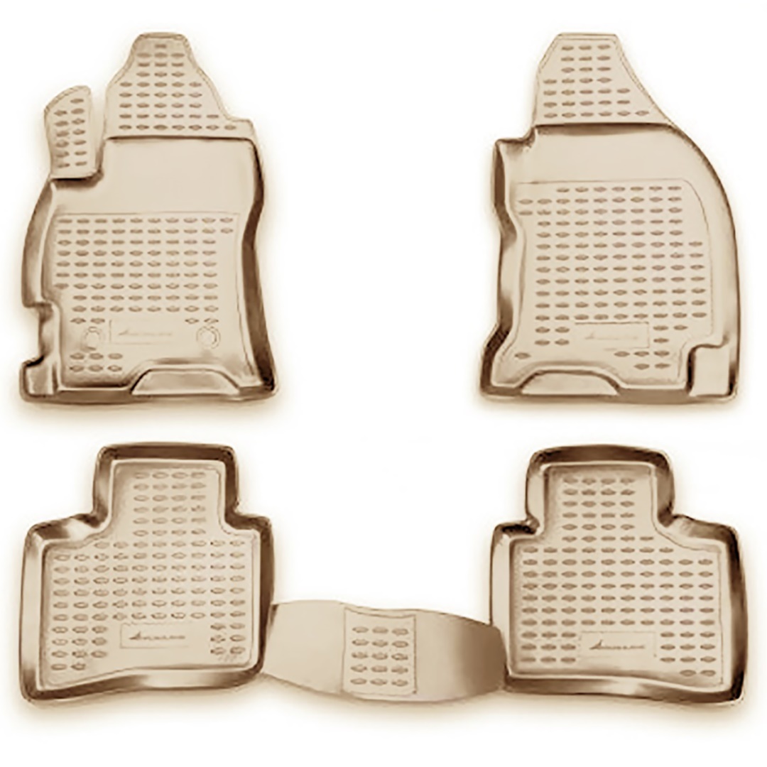 ΜΑΡΚΕ ΠΑΤΑΚΙΑ ΣΕ ΣΚΑΦΗ TPE ΛΑΣΤΙΧΟ ΓΙΑ FORD MONDEO 2000-2007  ΣΕ ΜΠΕΖ ΧΡΩΜΑ NOVLINE - 4 ΤΕΜ
