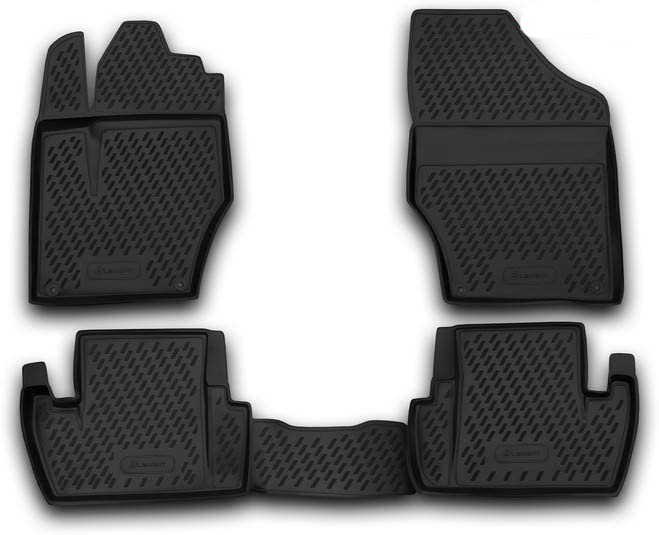 ΜΑΡΚΕ ΠΑΤΑΚΙΑ ΣΕ ΣΚΑΦΗ TPE ΛΑΣΤΙΧΟ ΓΙΑ PEUGEOT 107  308 072005-2013  ΣΕ ΜΑΥΡΟ ΧΡΩΜΑ NOVLINE - 4 ΤΕΜ