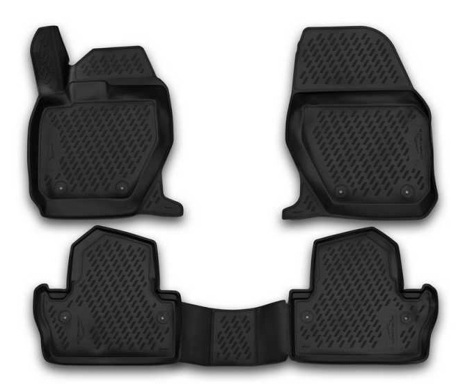 ΜΑΡΚΕ ΠΑΤΑΚΙΑ ΣΕ ΣΚΑΦΗ TPE ΛΑΣΤΙΧΟ ΓΙΑ VOLVO S60 2013-2018  ΣΕ ΜΑΥΡΟ ΧΡΩΜΑ NOVLINE - 4 ΤΕΜ