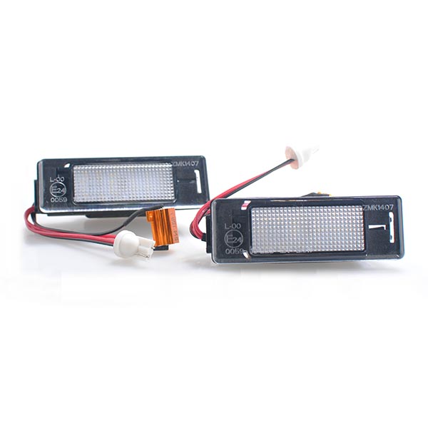 ΦΩΤΑ ΠΙΝΑΚΙΔΑΣ LED PEUGEOT  CITROEN MTECH - 2 ΤΜΧ